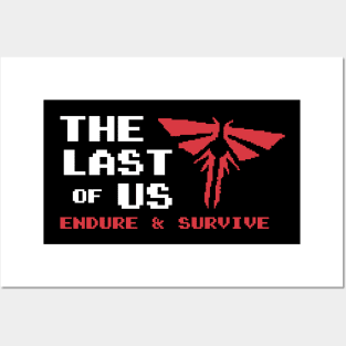 Endure And Survive 8 bit Posters and Art